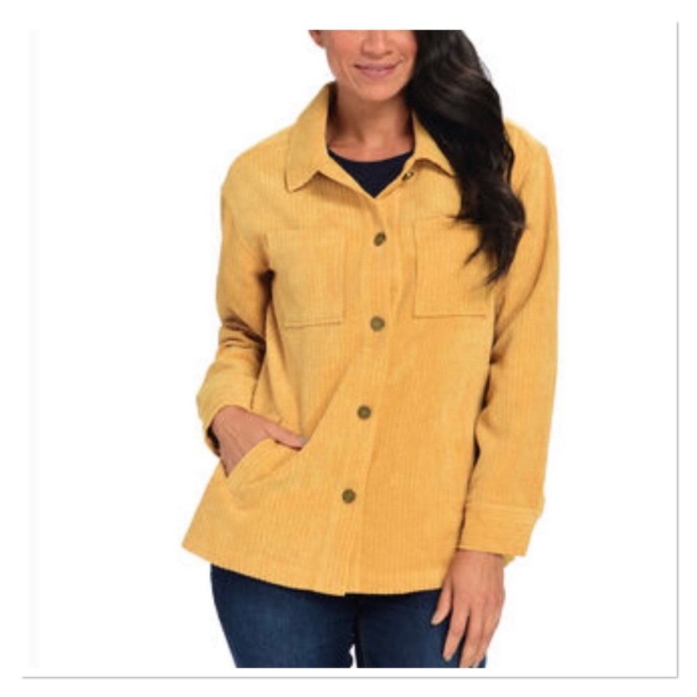 Christopher & Banks Button Front Jacket